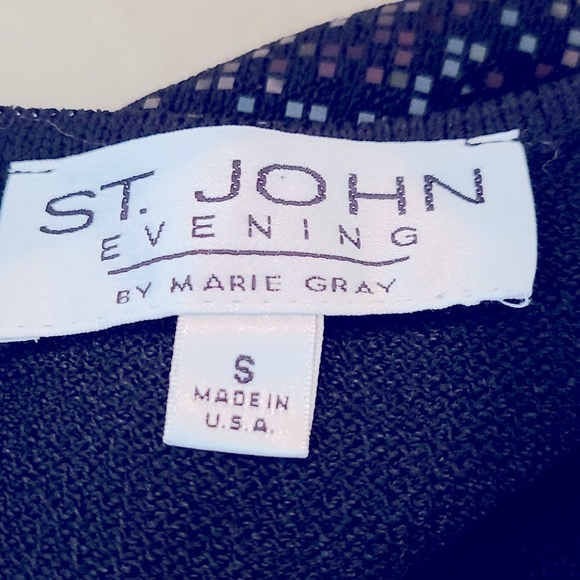 St. John Evening -Black Sequin Camisole - Picture 4 of 4